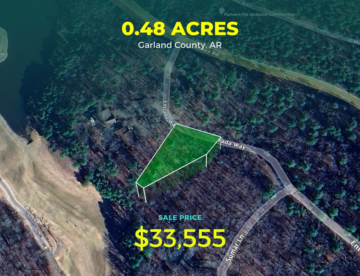 0.48-Acre Residential Lot in Entrada Ln, Hot Springs Village, AR - Golf & Lakes at Your Doorstep!